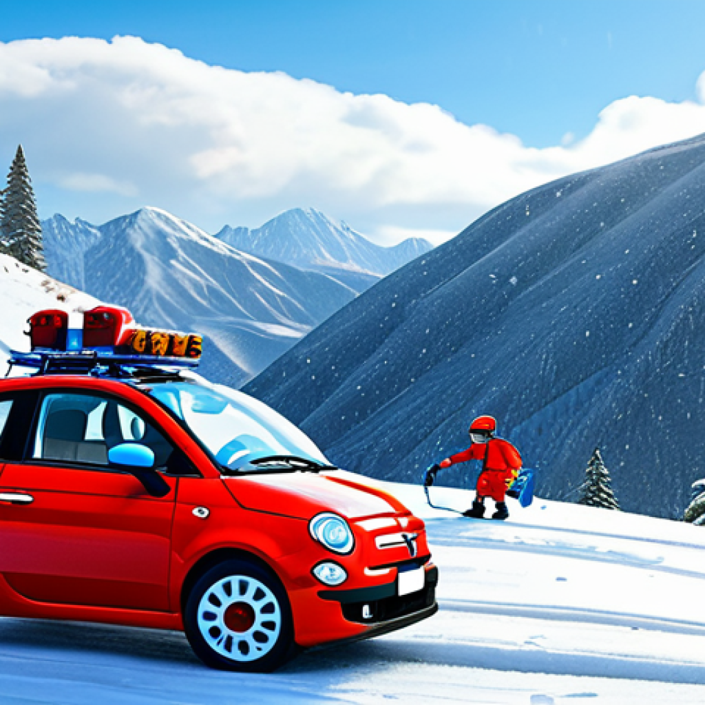 로보카폴리 최악의 순간 - Rescuing a Car in a Snowstorm**

"Robocar Poli team rescuing a stranded Fiat 500 in a snowy mountain...