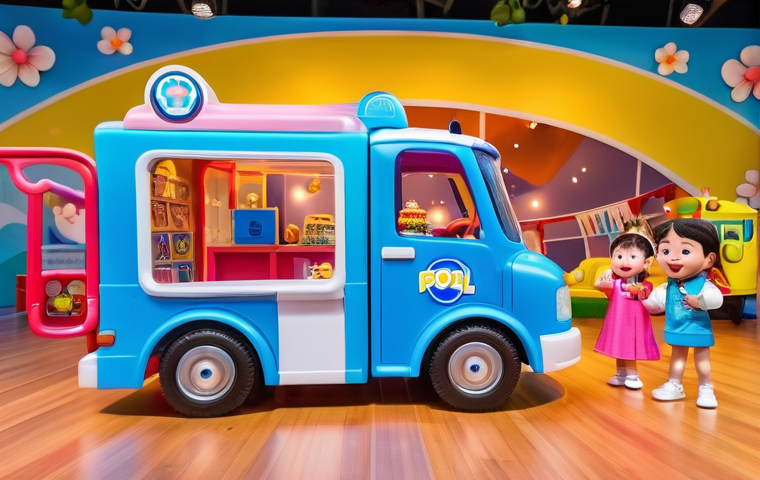 로보카폴리 관련 최신 트렌드 - Prompt 1: Robocar Poli's Musical Adventure at SongSong Museum**