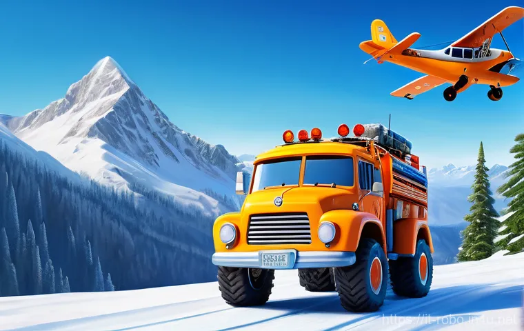 로보카폴리 시즌4 요약 - **Prompt:** A vibrant 3D animated scene in Brooms Town. Poli, the blue police car, Roy, the red fire...