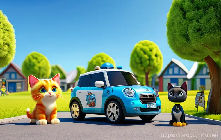 로보카폴리 시청 연령층 - **Prompt 1: Robocar Poli Team on a Collaborative Rescue Mission in Broomstown**
    "A vibrant, high...