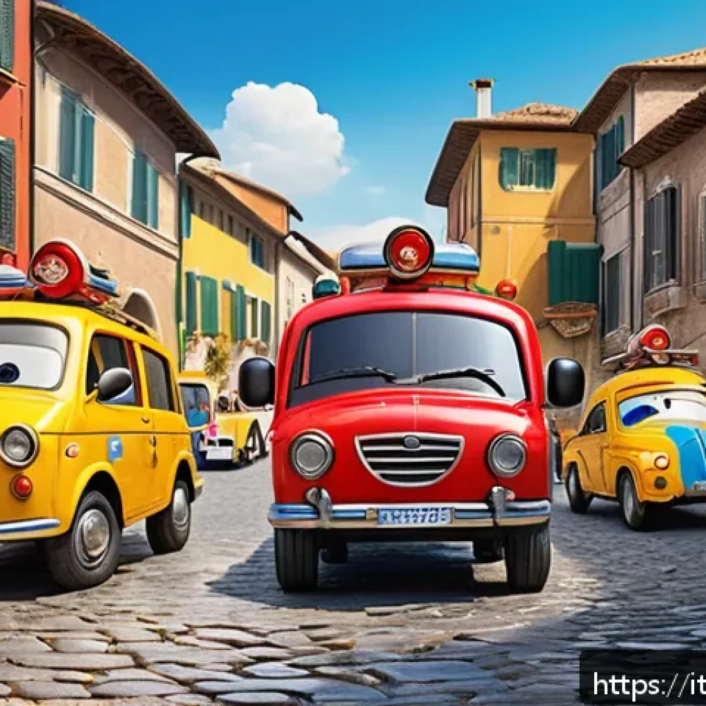 로보카폴리 원작자 - A vibrant and colorful scene featuring friendly animated rescue vehicles designed as anthropomorphic...