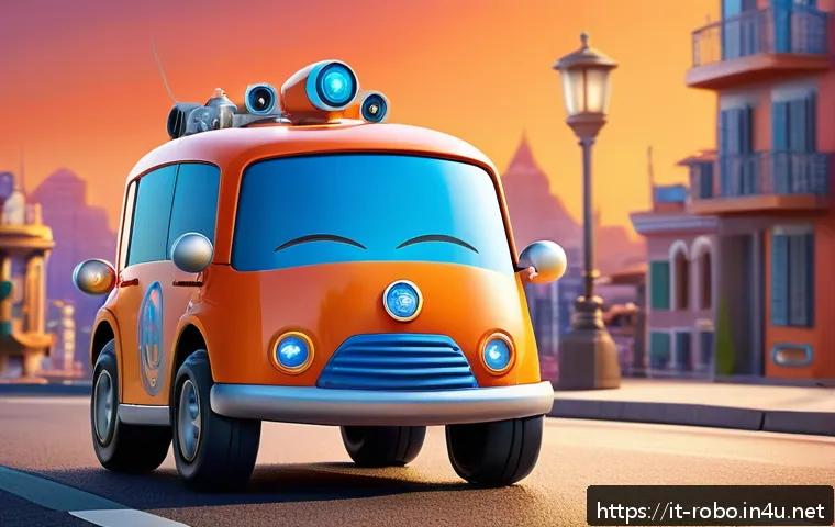 로보카폴리 팬아트 - A highly detailed digital illustration of a transformable vehicle character inspired by Robocar Poli...