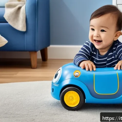 Home 17 로보카폴리 관련 상품 평가 - A joyful toddler playing with a Robocar Poli toy designed for children under 3 years old, featuring ...
